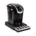 Mind Reader Coffee Pod Drawer Countertop Organizer, 2-1/2" H x 12-3/4" W x 10-1/2" D, Black 1 thumbnail image