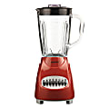 Brentwood 12-Speed Blender Glass Jar, Red