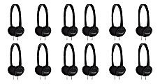 Koss KPH7 Colors On Ear Headphones - Stereo - Black - Wired - 32 Ohm - 80 Hz 18 kHz - Over-the-head - Binaural - Supra-aural - 4 ft Cable 1 thumbnail image