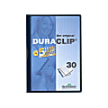 Durable Duraclip® 30 Report Covers, 8 1/2" x 11", Navy