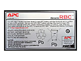 APC Replacement Battery Cartridge #110 - UPS battery - 1 x battery - lead acid - black - for P/N: BE650G2-CP, BE650G2-FR, BE650G2-GR, BE650G2-IT, BE650G2-SP, BE650G2-UK, BR650MI