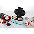 Brentwood TS-1402BL Double Waffle Bowl Maker, Blue - 2 x Bowl Waffle 1 thumbnail image