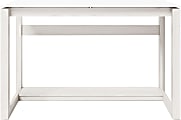 Whalen Cecile 48 W Writing Desk Snowdrift WhiteWhite Oak - ODP