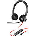 Poly Blackwire 3320 USB-C Headset - Stereo - USB Type C, Mini-phone (3.5mm) - Wired - 32 Ohm - 20 Hz - 76J18AA 1 thumbnail image