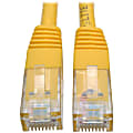 Tripp Lite 10ft Cat6 Gigabit Molded Patch Cable RJ45 MM 550MHz 24AWG Yellow 1 thumbnail image