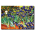 Trademark Global Irises At Saint-Remy Gallery-Wrapped Canvas Print By Vincent van Gogh, 24"H x 32"W