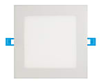 Euri 5-6" Square Dimmable Recessed Downlight LED Retrofit Kit, 900 Lumens, 12 Watt, 5000K/ Daylight, 1 Each 1 thumbnail image