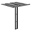Mount-It! MI-896 Wall-Mounted A/V Shelf, 10"H x 7-13/16"W x 7-13/16"D, Black 1 thumbnail image