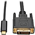 Tripp Lite by Eaton USB-C to DVI Active Adapter Cable (USB-C to DVI-D Dual Link M/M), 3 ft. (0.9 m) - DVI/USB  - U444003D 1 thumbnail image