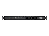 Tripp Lite 16-Port 10/100/1000 Mbps 1U Rack-Mount/Desktop Gigabit Ethernet Unmanaged Switch with PoE+, 230W, Metal Housing - Switch - unmanaged - 16 x 10/100/1000 (PoE+) - rack-mountable - PoE+ (230 W)