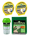 Duck® Brand FrogTape Decorative Paint Project Prep Pack, With 2 Painter's Tape Rolls, 0.94" x 60 Yd