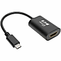 Eaton Tripp Lite Series USB C to HDMI Video Adapter Converter 4Kx2K M/F, USB-C to HDMI, USB Type-C to HDMI, USB Type C to HDMI 6in - U44406NHD4K6B 1 thumbnail image