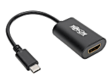 Tripp Lite USB C to HDMI Video Adapter Converter 4Kx2K M/F, USB-C to HDMI, USB Type-C to HDMI, USB Type C to HDMI 6in - External video adapter - USB-C 3.1 - HDMI - black