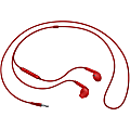 Samsung Active In-Ear Earbud Headphones, Red