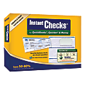 VersaCheck® Instant Checks Software And Business Standard Check Paper Bundle For QuickBooks®, Quicken® And Money, Traditional Disc