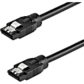 StarTech.com 0.6 m Round SATA Cable - Latching Connectors - 6Gbs SATA Cord - SATA Hard Drive Power Cable - SATRD60CM 1 thumbnail image