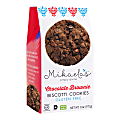 Mikaela's Simply Divine Biscotti Cookies, Chocolate Brownie, 6 Oz, Box Of 8
