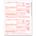 ComplyRight™ 1099-DIV Inkjet/Laser Tax Forms, Federal Copy A, 8 1/2" x 11", Pack Of 50 Forms
