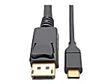 Tripp Lite by Eaton USB-C to DisplayPort Active Adapter Cable (M/M), 4K 60 Hz, 3 ft. (0.9 m) - DisplayPort/USB for Smartphone, Chromebook, Projector, Monitor, Notebook, Tablet, MacBook, Audio/Video Device - 640 MB/s - 3 ft