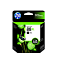 HP 88XL Black High-Yield Ink Cartridge, C9396AN