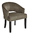Ave Six Vivian Accent Chair, Otter/Dark Espresso 1 thumbnail image