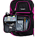 Mead Carrying Case (Backpack) for 17" Notebook - Purple, Black - Shoulder Strap - 19" Height x 13" Width - 1 Pack 1 thumbnail image