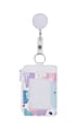 Office Depot® Brand Fashion Badge Holder With Clip Reel, 3-1/2" x 2-1/2", Splatter 1 thumbnail image