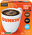 Dunkin' Coffee Single-Serve K-Cup Variety Pack, Pack Of 36 K-Cup 1 thumbnail image