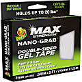 Duck Max Strength Double-Sided Gel Tape - 5 ft Length x 0.94" Width - Clear - Gel - 1 Each 1 thumbnail image