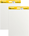 Post-it® Super Sticky Easel Pads, 25" x 30", White, Pack Of 2 Pads