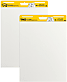 Post-it Super Sticky Easel Pads, 25" x 30", White, Pack Of 2 Pads