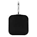 Vasconia® Urban Aluminum Nonstick Square Griddle, 20-13/16" x 11-5/16" x 5-5/16", Black 1 thumbnail image