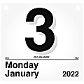 AT-A-GLANCE® "Today Is" Daily Wall Calendar Refill, 8-1/2" x 8", January to December 2022, K450 1 thumbnail image