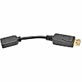 Eaton Tripp Lite Series DisplayPort to HDMI Converter Adapter (M/F), 6-in. (15.24 cm), 50 Pack - Video converter - P136000BP 1 thumbnail image