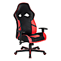 Office Star™ Vapor Gaming Chair, Black/Red