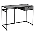 Monarch Specialties Riva 43"W Computer Desk, Gray, I 7573