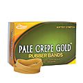 Alliance Rubber Pale Crepe Gold® Rubber Bands, #84, 3 1/2" x 1/2", 1 Lb, Box Of 240 1 thumbnail image