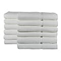 1888 Mills Crown Touch Bath Towels, 27” x 54”, White, Pack Of 48 Towels