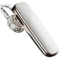 Plantronics Explorer 500 Mobile Bluetooth Headset - Mono - Wireless - Bluetooth - 32.8 ft - Over-the-ear, Earbud - Monaural - Outer-ear - Noise Canceling - White, Gold 1 thumbnail image