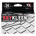 Advantus KeyKleen Cleaning Swabs, Box Of 24