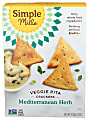 Simple Mills Pita Crackers, Mediterranean Herb, 4.25 Oz, Total Qty 6 1 thumbnail image