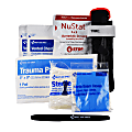 First Aid Only Bleed Control Enhanced Pro Kit, Red