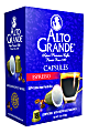 Alto Grande Single-Serve Coffee Pods, Classic Roast, Espresso, Carton Of 18