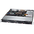 Supermicro SuperChassis 813MFTQ-R400CB - Rack-mountable - Black - 1U - 4 x Bay - 4 x 1.57" x Fan(s) Installed - 2 x 400 W - Power Supply Installed - µATX, ATX Motherboard Supported - 6 x Fan(s) Supported - 4 x External 3.5" Bay - 1x Slot(s)