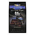 Ghirardelli® Intense Dark, Midnight Reverie 86% Cacao Singles, 4.12 Oz, Pack Of 3 Bags 1 thumbnail image