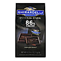 Ghirardelli® Intense Dark, Midnight Reverie 86% Cacao Singles, 4.12 Oz, Pack Of 3 Bags