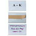 Open-Edge™ Plastic Label Holders, 3" x 5", Clear, Pack Of 50