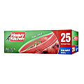 Heavy Kitchen Storage Bags, Zipper, Quart, Clear, Total Qty 25 1 thumbnail image