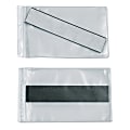 SuperScan® Vinyl Envelopes, 3" x 5", Clear, Case of 50 1 thumbnail image
