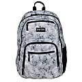 Kenneth Cole Reaction Polyester Double Gusset Computer Backpack With 15.6" Laptop Pocket, White Marble 1 thumbnail image